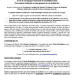 Comunicato Stampa: al via la Campagna Nazionale di sensibilizzazione prevenzione incidenti ed annegamenti in età pediatrica