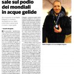 Walter D’Angelo Istruttore SNS: podio nei mondiali in acque gelide