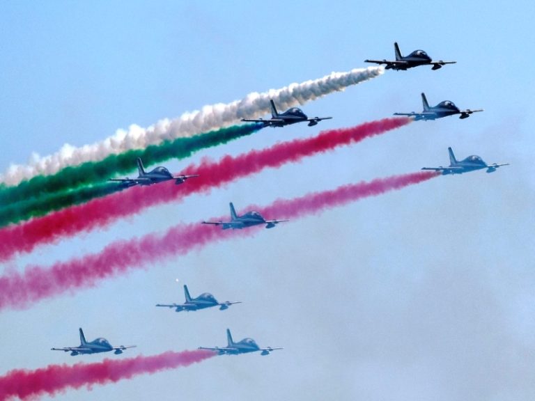 Frecce Tricolori a Marina di Massa: SNS a supporto dell’evento