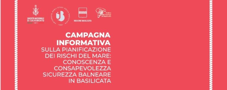 “Campagna informativa sulla Pianificazione dei Rischi del mare: Conoscenza e Consapevolezza sicurezza balneare in Basilicata”: presentazione del progetto a Bernalda